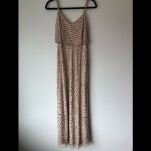 Adrianna Papell blush dress